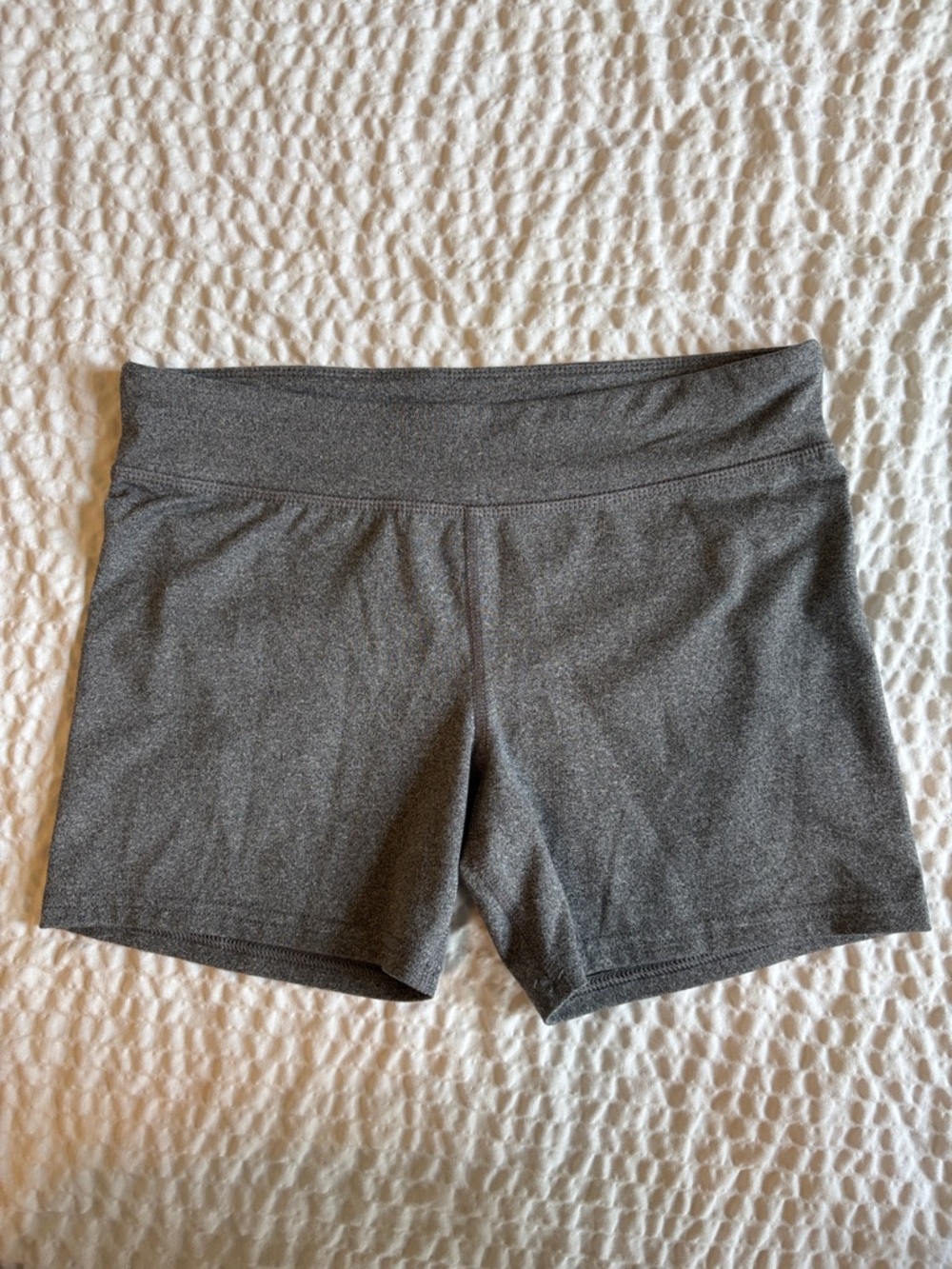 Children's Gray Performance Stretch Shorts
